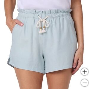 NWT Hang Ten Linen Blend Shorts